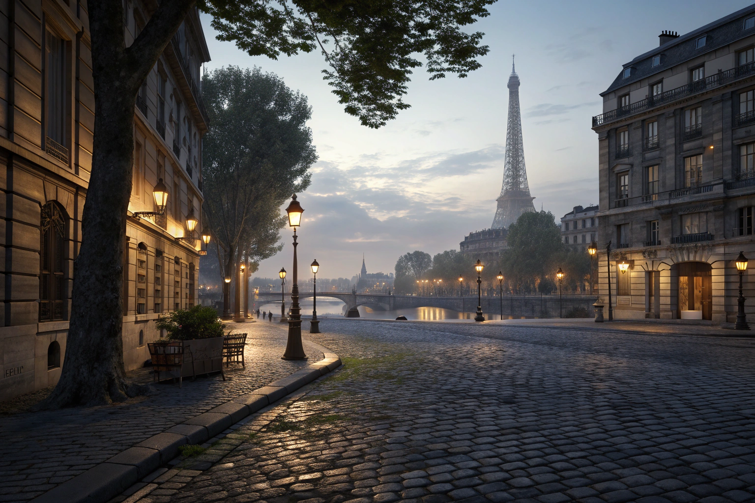 romantic places in paris
